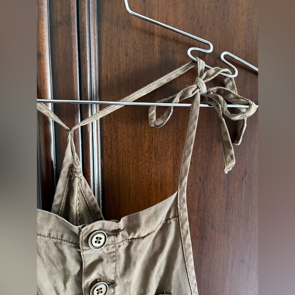 Anthropologists Pilcro Painter Overalls Olive Green size 30 - Picture 6 of 10